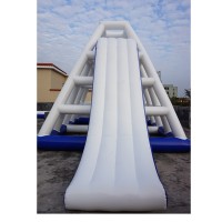 high quality floating slide water inflatable iceberg inflatable blue wave water slide guangzhou  inflatable water slide