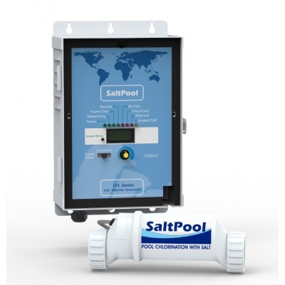 Salt Chlorinator with Automatic Cleaning Electrode